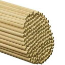 Perfect Stix 木製ロリポップとケーキダボロッド、直径 1/4 インチ x 長さ 12 インチ (100 個パック) Perfect Stix Woo...