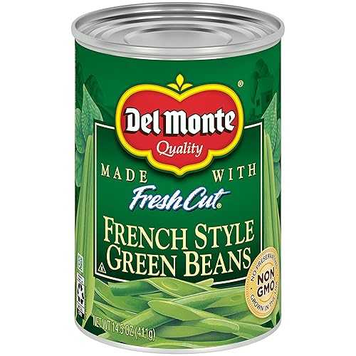 DEL MONTE BLUE LAKE French Style Green Beans, Canned Vegetables, 14.5 oz Can