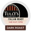 タリーズコーヒー、イタリアンロースト、シングルサーブキューリグKカップポッド、ダークローストコーヒー、96カウント(24ポッド入り4箱) Tully's Coffee, Italian Roast, Single-Serve Keurig K-Cup Pods, Dark Roast Coffee, 96 Count (4 Boxes of