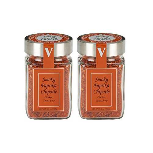 スモーキーパプリカ チポトレ - 5.4 オンス ジャー（2個パック） – メスキートの煙と風味と甘味の究極..