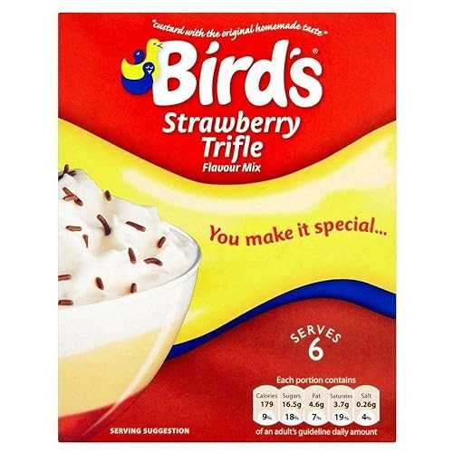 Bird's ストロベリー トライフル、5.10 オンス (4 個パック) Bird's Strawberry Trifle, 5.10-Ounce (Pack of 4)