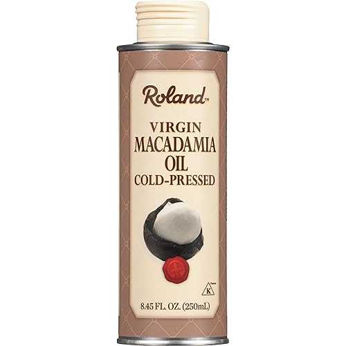 Roland Foods バージンマカダミアオイル、コールドプレス、特殊輸入食品、8.45 液量オンス缶 Roland Fo..