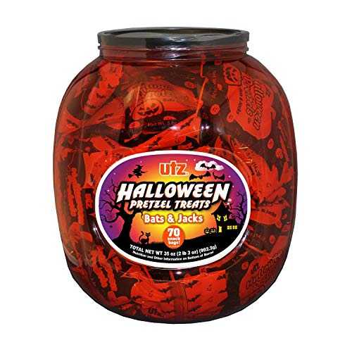 UTZ Bats & Jacks Shaped Pretzels 70 X .5 Oz Net Wt (35 Oz)