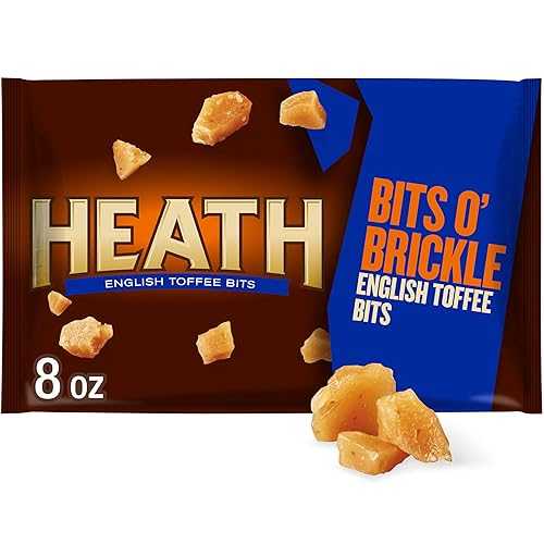 楽天GlomarketHEATH BITS O' BRICKLE English Toffee Baking Bits Bag, 8 oz HEATH BITS O' BRICKLE English Toffee Baking Bits Bag, 8 oz