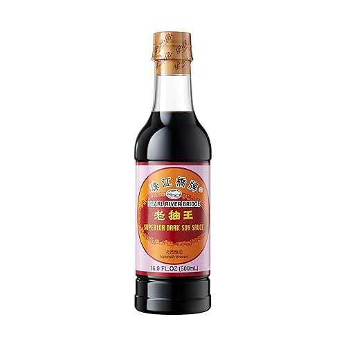 Pearl River Bridge Superior Dark Soy Sauce, Plastic Bottles, 16.9 oz