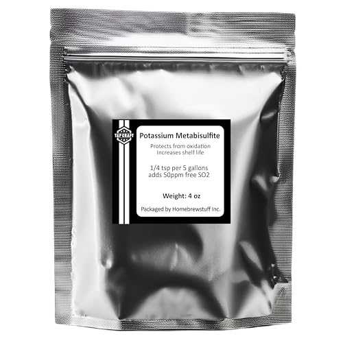 メタ重亜硫酸カリウム - SO2 (4オンス) CellarScience Potassium Metabisulfite - SO2 (4 oz)