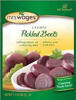 Mrs. Wages 冷蔵庫ピクルスビーツミックス 1.33 オンス (1パック) Mrs. Wages Refrigerator Pickled Beets Mix 1.33 oz. (1 Pack)