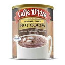 Caffe D'Vita シュガーフリー ホットココア 10オンス できる Caffe D'Vita Caffe D Vita Sugar Free Hot Cocoa 10 oz. can