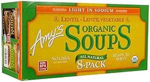 楽天GlomarketAmy's オーガニック レンズ豆野菜スープ、14.5 オンス （8 カウント） Amy's Organic Lentil Veggie Soup, 14.5 Ounce （8 count）