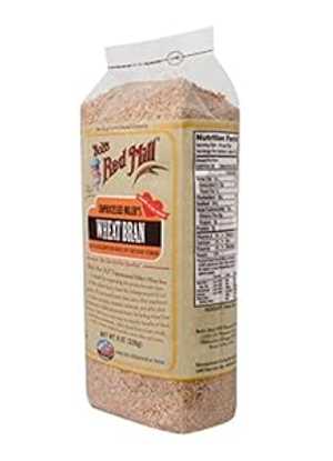 ボブズ レッドミル 小麦ふすま、8オンス (4個パック) Bob's Red Mill Wheat Bran, 8-ounce (Pack of 4)