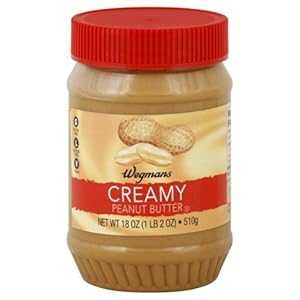 Wgmns ピーナッツバター、クリーミー、18 オンス (2個パック) ウェグマンズ Wgmns Peanut Butter, Creamy, 18 Oz. (Pack of 2) by Wegmans