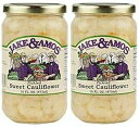 ジェイク&エイモス - 甘いカリフラワーのピクルス/ 2 - 16 オンス 瓶 Jake & Amos - Sweet, Pickled Cauliflower...