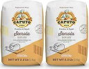 MOLINO CAPUTO Caputo Semolina Flour 2.2 LB (Pack of 2) Bulk Italian Durum Semola Flour - All Natural Dough for Fresh Pasta