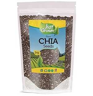 ĹФΥ Х륯֥å 5 ݥ (80 ) Just Grown Chia Seeds Bulk Raw B...