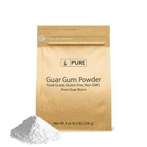 Pure Original Ingredients Guar Gum (8 oz) From Guar Beans, Food Grade,...