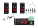 Ceremonie Tea のギフト 4 パック サンプラー、セール、4 つの個別のホリデー ギフト。サンプラー。(4) プレミアム ティー キューブ プレゼン...
