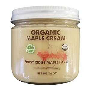 Frost Ridge Maple Farm, Organic Maple Cream, Grade A, One Pound (16 oz) Frost Ridge Maple Farm, Organic Maple Cream, Grade A, One Pound (16 oz)