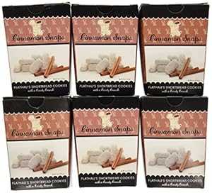 Flatau's Fine Foods シナモンスナップ、4オンス箱 (12個パック) Flathau's Fine Foods Cinnamon Snaps, 4-Ounce Boxes (Pack of 12)(4)