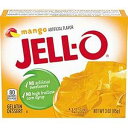 ジェロ マンゴー ゼラチン ミックス (3 オンスの箱、24 個パック) Jell-O Mango Gelatin Mix (3 oz Boxes, Pack of 24)
