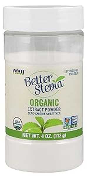 Now Foods Betterステビアオーガニックエキスパウダー-4オンス 2パック Now Foods BetterStevia Organic Extract Powder - 4 oz. 2 Pack(4)