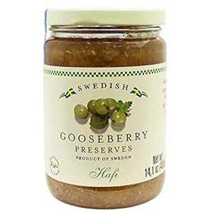 Hafi社のスウェーデン産グーズベリープリザーブ(14.1オンス) Swedish Gooseberry Preserves by Hafi (14.1 ounce) Hafi社のスウェーデン産グーズベリープリザーブ(14.1オンス) Swedish Gooseberry Preserves by Hafi (14.1 ounce)