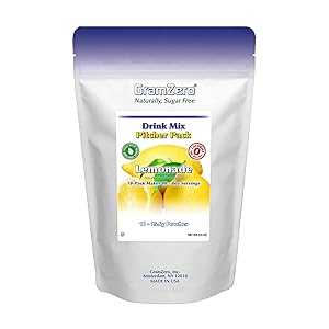 GramZero Lemonade, Sugar Free Drink Mix, Pitcher Pack, Great For Nutri...