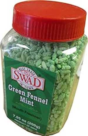 フェンネルシード、ミント風味 Swad Fennel Seeds, Mint Flavored
