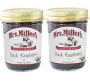 ミセス・ミラーズ自家製ブラックラズベリーゼリー (2個パック) Mrs. Miller's Homemade Black Raspberry Jelly (2 Pack)