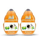 EZ-Sweetz ステビア & モンク フルーツ (2 パック 1.36 オンス - 液体甘味料 300 回分/ボトル) EZ-Sweetz Stevia &...