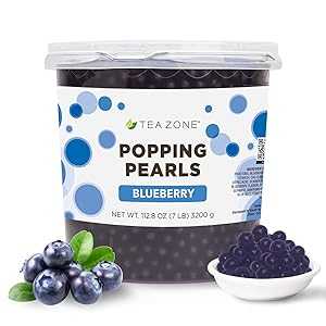 ƥ 7ݥ ֥롼٥꡼ݥåԥ󥰥ѡ Tea Zone 7 lb Blueberry Popping Pearls