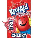 Kool-Aid 無糖カフェインフリーチェリーゼロカロリー粉末ドリンクミックス 192 個ピッチャーパケット Kool-Aid Unsweetened Caff...