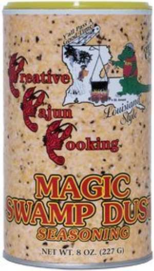 Creative Cajun Cooking Magic Swamp Dust Cajun Seasoning, 8 Ounce Canister
