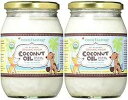(2 パック) CocoTherapy オーガニック バージン ココナッツ オイル、ペット用 16 オンス (2 Pack) CocoTherapy Organic Virgin Coconut Oil, 16 oz for Pets