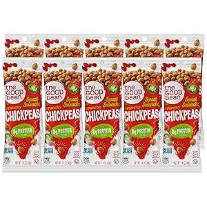 The Good Bean Crunchy Chickpeas - Sweet Sriracha - (10 Pack) 1.4 oz Pa...