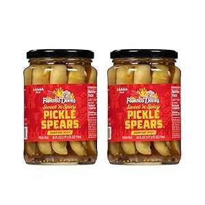 Famous Dave's - 2 pck Sweet n' Spicy Pickle Spears (48 oz.)