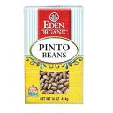 Eden オーガニック ピント ビーンズ、16 オンス箱 (6 個パック) Eden Organic Pinto Beans, 16-Ounce Boxes (Pack of 6)