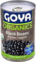 Goya Foods オーガニック黒豆、15.5 オンス (24 個パック) Goya Foods Organic Black Beans, 15.5 Ounce (Pack of 24)