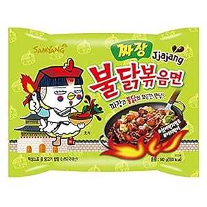 三養ジャージャン ブルダック スパイシー黒豆ローストチキン ラーメン 3 個 3pcs Samyang Jjajang Buldak Spicy Black Bean Roasted Chicken Ramen Noodle 三養ジャージャン ブルダック スパイシー黒豆ローストチキン ラーメン 3 個 3pcs Samyang Jjajang Buldak Spicy Black Bean Roasted Chicken Ramen Noodle