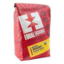 イコールエクスチェンジオーガニック全粒コーヒー、フレンチロースト、2ポンド Equal Exchange Organic Whole Bean Coffee, French Roast, 2 Pound