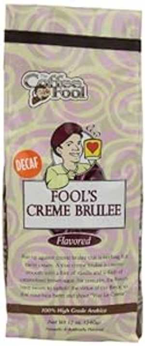 楽天GlomarketThe Coffee Fool Fool's Whole Bean、デカフェクレームブリュレ、12オンス The Coffee Fool Fool's Whole Bean, Decaf Creme Brulee, 12 Ounce