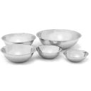 Crestware 3 by 4クォートのステンレススチール製ミキシングボウル Crestware 3 by 4-Quart Stainless Steel Mixing Bowl