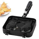 Yosoo Taiyaki Japanese Fish-Shaped Pancake Double Pan, Waffle Cake Maker Pan wit...