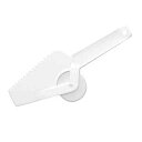 Party Essentials ハードプラスチックピザカッター/サーバー、ホワイト Party Essentials Hard Plastic Pizza C...
