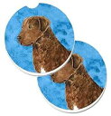 Caroline's Treasures SS4807-BUCARC Blue Chesapeake Bay Retriever Set of 2 Cup Ho...