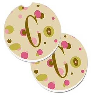 Caroline's Treasures CJ1004-CCARC Letter C Initial Monogram - Tan Dots...