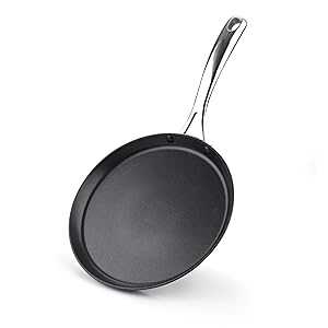 Cooks Standard Nonstick Hard Anodized 9.5-inch 24cm Crepe Griddle Pan,...