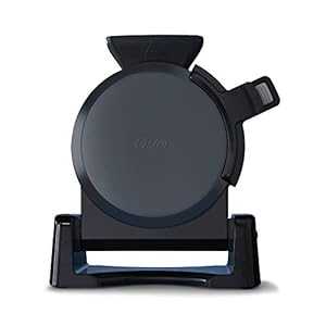 Oster 縦型ワッフルメーカー フリーサイズ ブラック 2102601 Oster 2102601 Vertical Waffle Maker, On..