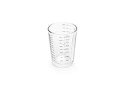 Fox Run Mini Multi-Purpose Liquid and Dry Measuring Shot Glass, Set of 2, 4-Ounce Cups, Clear, Small