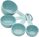 Aqua Sky, KitchenAid Measuring Cups, Set Of 4, Aqua Sky