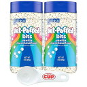 3 Ounce (Pack of 2), Kraft Jet-Puffed Mallow Bits Vanilla Flavor Marshmallows, 3 Ounce (Pack of 2) with By The Cup Portion Control Scoop